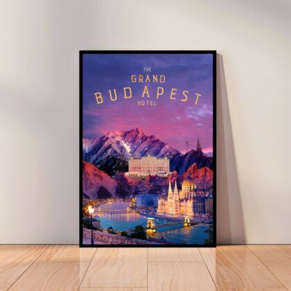 The Grand Budapest Hotel Movie Poster Canvas Wall Art Home Decor (No Frame)