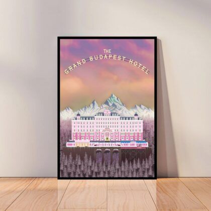 The Grand Budapest Hotel Movie Poster Canvas Wall Art Home Decor (No Frame)