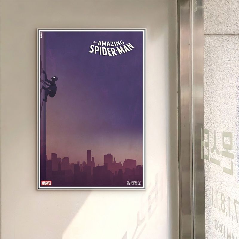 The Amazing Spider-Man 2012 MOVIE Poster Canvas Wall Art Home Decor (No Frame) - Image 2