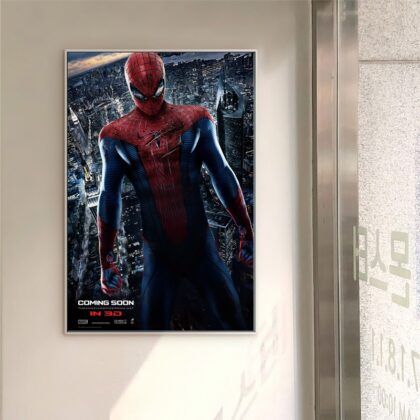 The Amazing Spider-Man 2012 MOVIE Poster Canvas Wall Art Home Decor (No Frame)