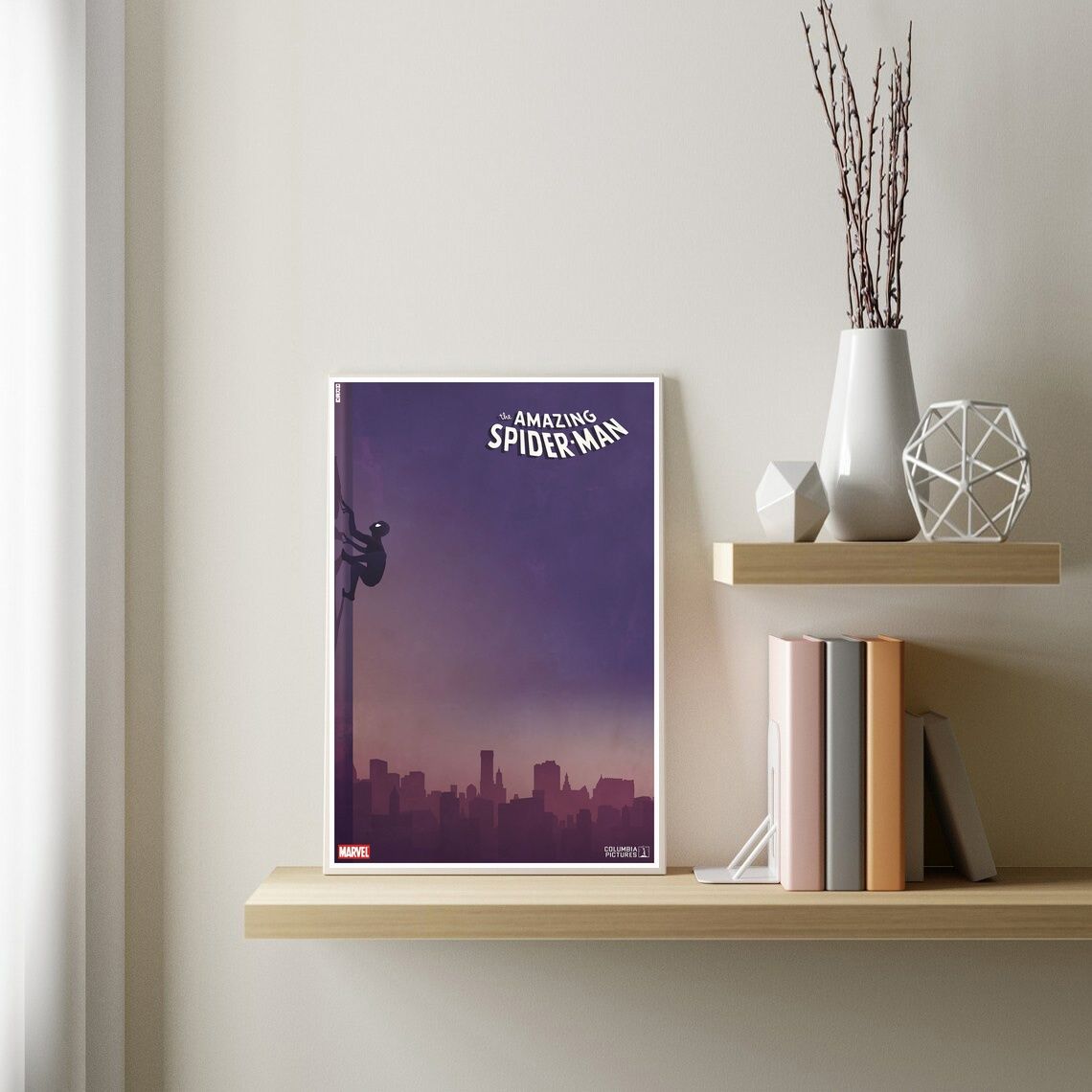 The Amazing Spider-Man 2012 MOVIE Poster Canvas Wall Art Home Decor (No Frame)