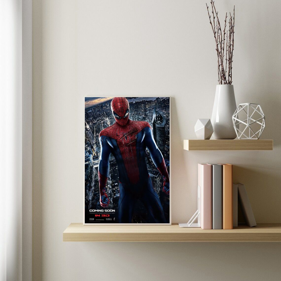 The Amazing Spider-Man 2012 MOVIE Poster Canvas Wall Art Home Decor (No Frame) - Image 3