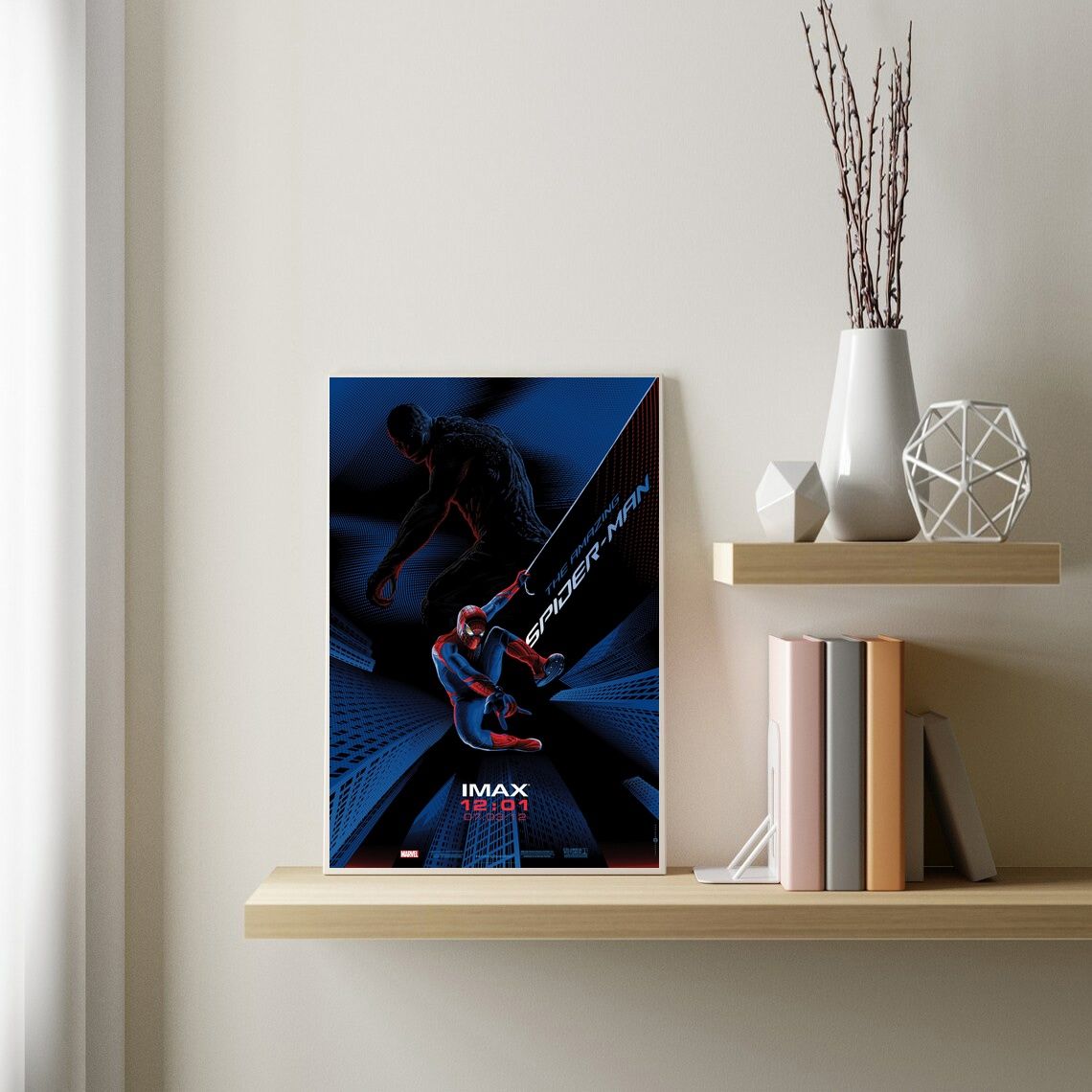 The Amazing Spider-Man 2012 MOVIE Poster Canvas Wall Art Home Decor (No Frame) - Image 3