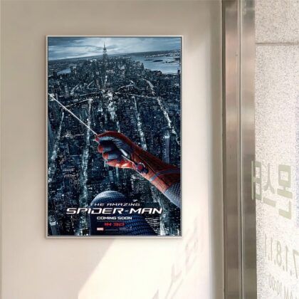 The Amazing Spider-Man 2012 MOVIE Poster Canvas Wall Art Home Decor (No Frame)