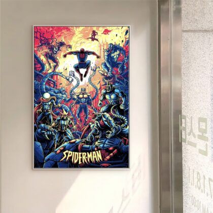 The Amazing Spider-Man 2012 MOVIE Poster Canvas Wall Art Home Decor (No Frame)