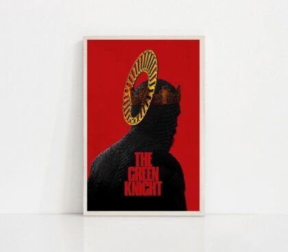 The Green Knight MOVIE Poster Canvas Wall Art Home Decor (No Frame)