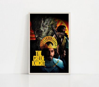 The Green Knight MOVIE Poster Canvas Wall Art Home Decor (No Frame)