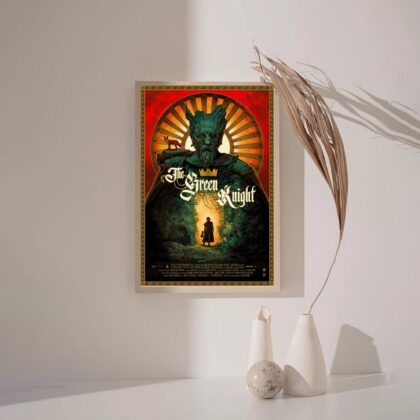 The Green Knight MOVIE Poster Canvas Wall Art Home Decor (No Frame)