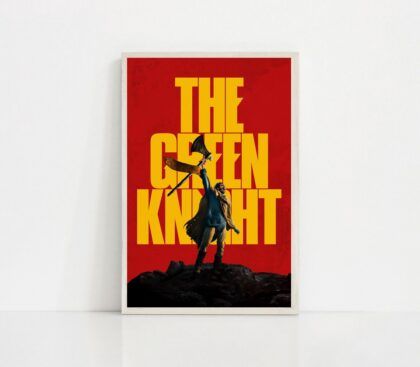 The Green Knight MOVIE Poster Canvas Wall Art Home Decor (No Frame)