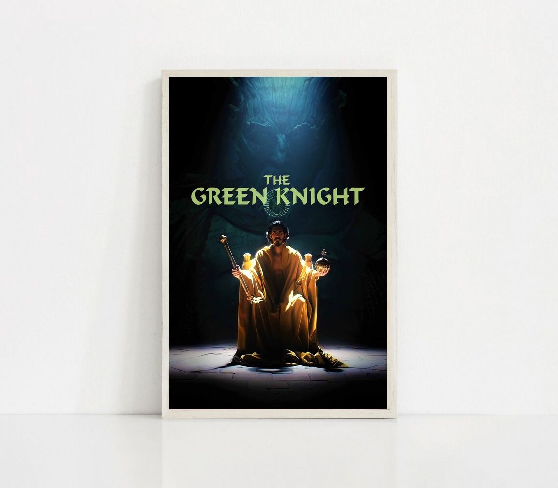 The Green Knight MOVIE Poster Canvas Wall Art Home Decor (No Frame)