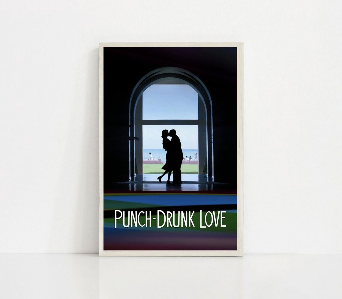 drunk punch love MOVIE Poster Canvas Wall Art Home Decor (No Frame) - Image 2