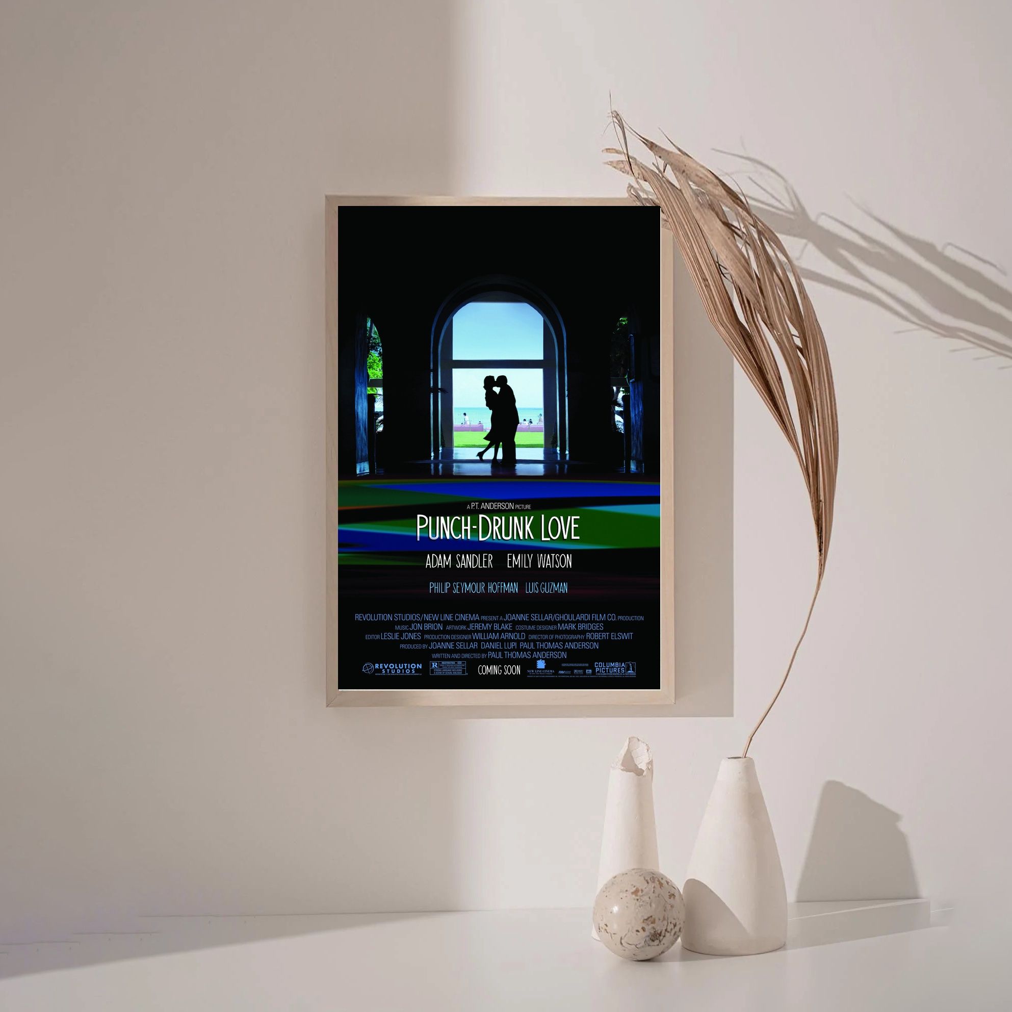 drunk punch love MOVIE Poster Canvas Wall Art Home Decor (No Frame) - Image 3