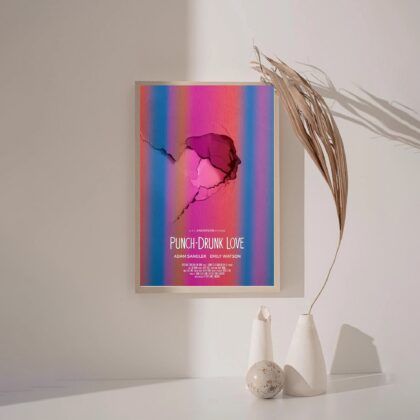 drunk punch love MOVIE Poster Canvas Wall Art Home Decor (No Frame)
