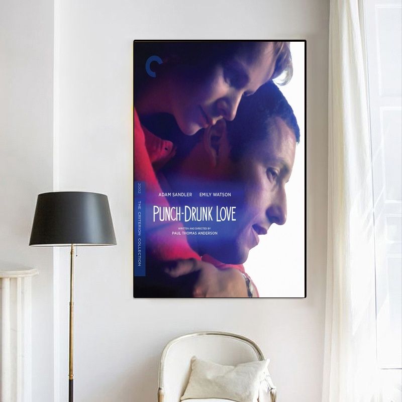 drunk punch love MOVIE Poster Canvas Wall Art Home Decor (No Frame) - Image 4