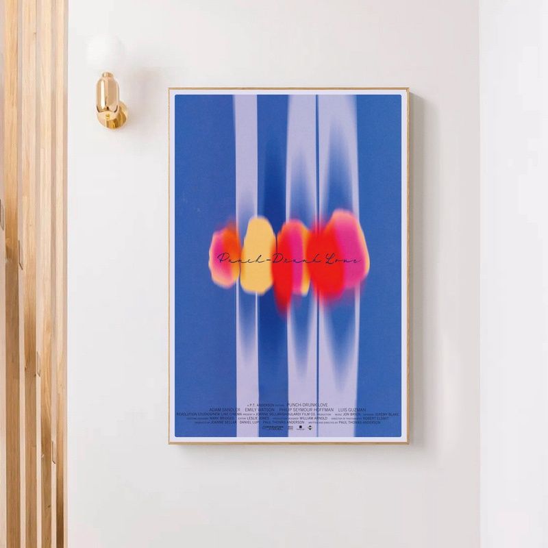 drunk punch love MOVIE Poster Canvas Wall Art Home Decor (No Frame) - Image 4