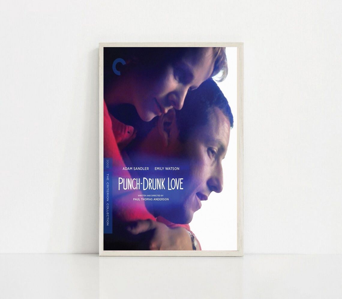 drunk punch love MOVIE Poster Canvas Wall Art Home Decor (No Frame)