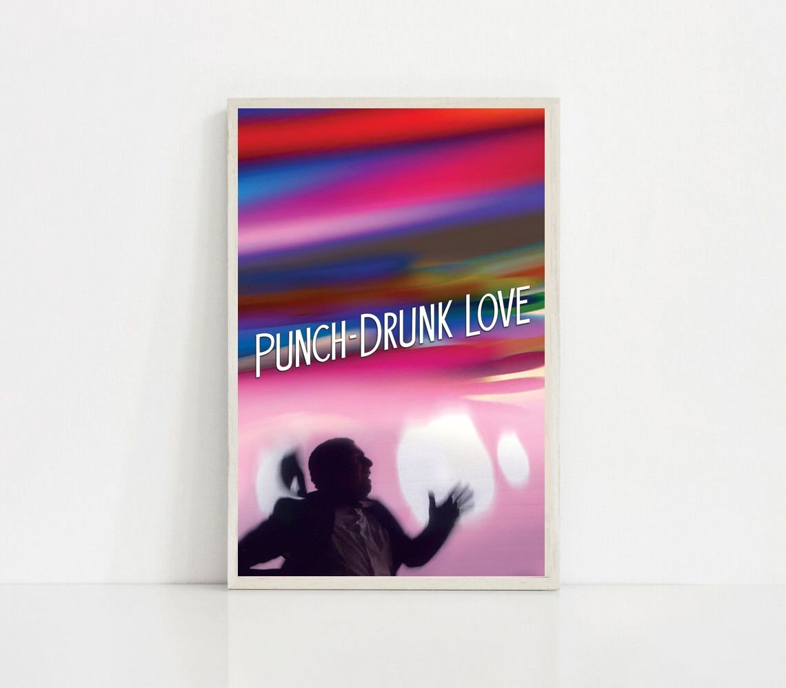 drunk punch love MOVIE Poster Canvas Wall Art Home Decor (No Frame) - Image 2