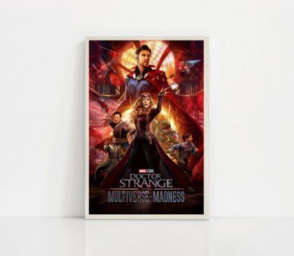 Doctor Strange in the Multiverse of Madness MOVIE Poster Canvas Wall Art Home Decor (No Frame)