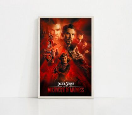 Doctor Strange in the Multiverse of Madness MOVIE Poster Canvas Wall Art Home Decor (No Frame)