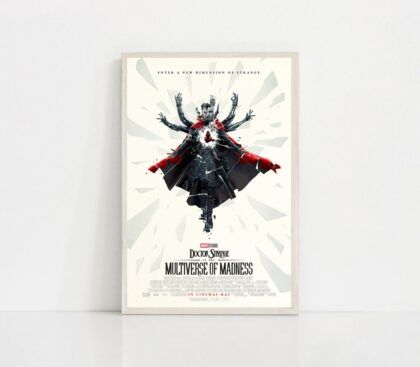 Doctor Strange in the Multiverse of Madness MOVIE Poster Canvas Wall Art Home Decor (No Frame)