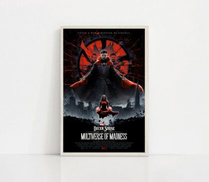 Doctor Strange in the Multiverse of Madness MOVIE Poster Canvas Wall Art Home Decor (No Frame)