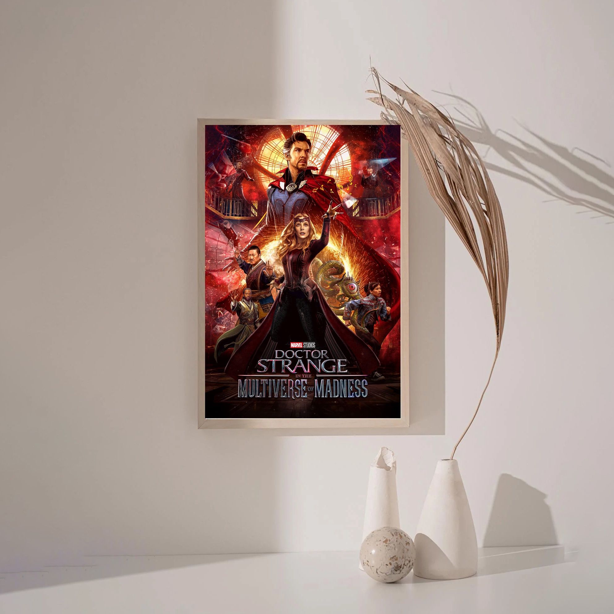 Doctor Strange in the Multiverse of Madness MOVIE Poster Canvas Wall Art Home Decor (No Frame) - Image 3