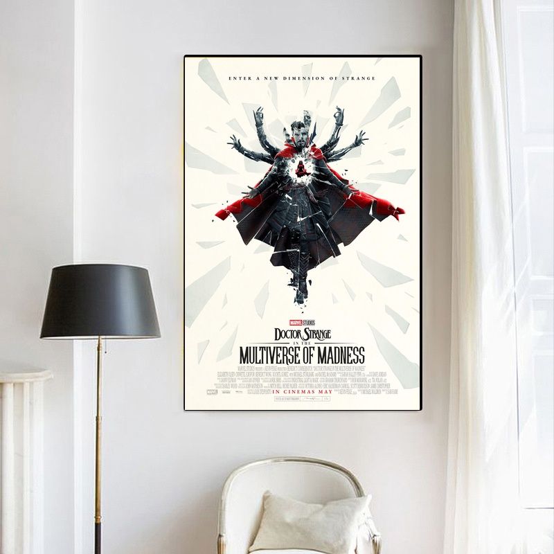 Doctor Strange in the Multiverse of Madness MOVIE Poster Canvas Wall Art Home Decor (No Frame) - Image 4