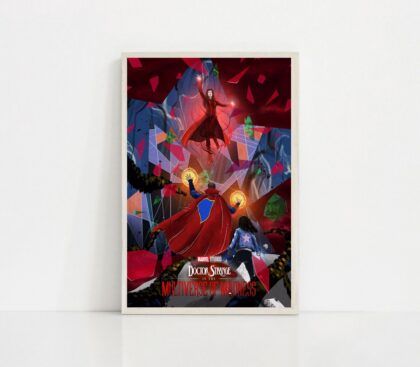 Doctor Strange in the Multiverse of Madness MOVIE Poster Canvas Wall Art Home Decor (No Frame)