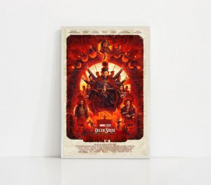 Doctor Strange in the Multiverse of Madness MOVIE Poster Canvas Wall Art Home Decor (No Frame)