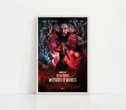 Doctor Strange in the Multiverse of Madness MOVIE Poster Canvas Wall Art Home Decor (No Frame)