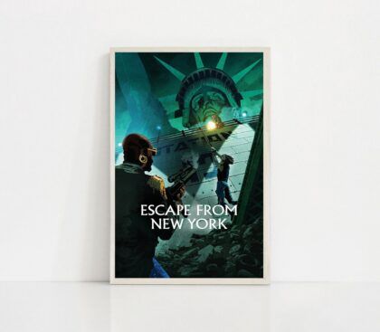 Escape from New York MOVIE Poster Canvas Wall Art Home Decor (No Frame) (Copy)