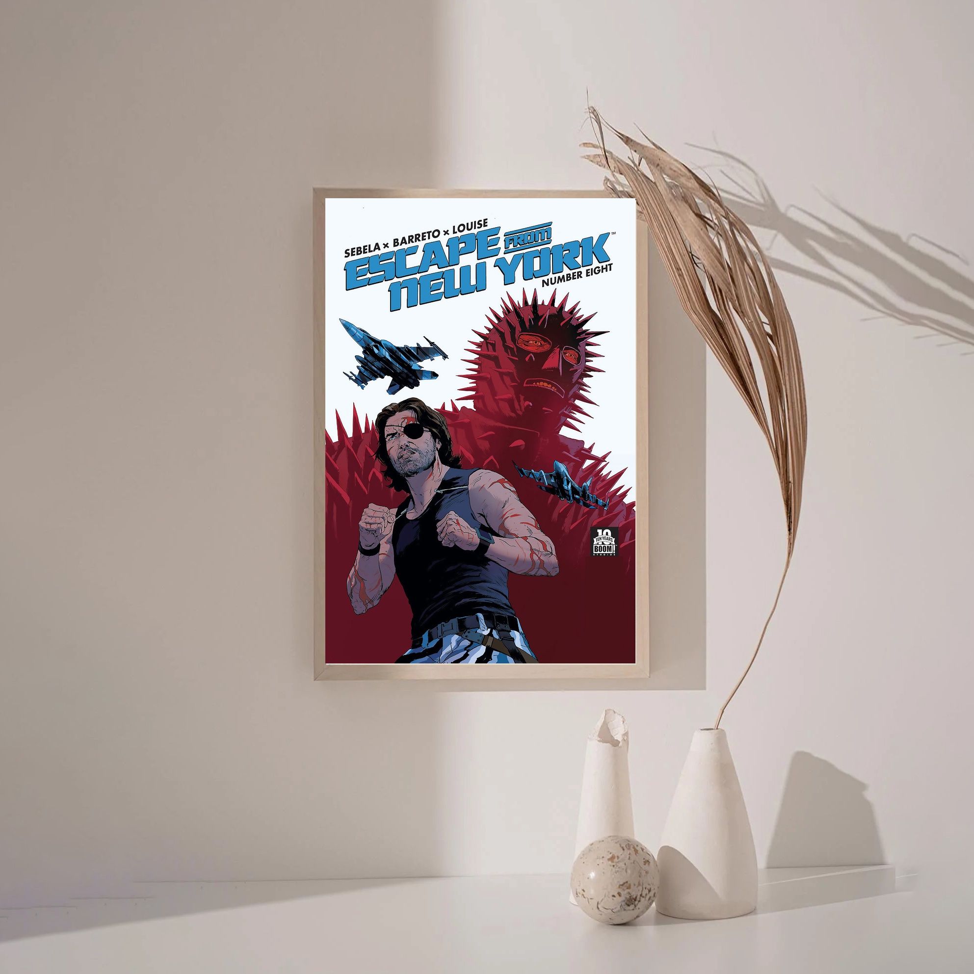 Escape from New York MOVIE Poster Canvas Wall Art Home Decor (No Frame) - Image 3