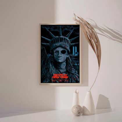 Escape from New York MOVIE Poster Canvas Wall Art Home Decor (No Frame)
