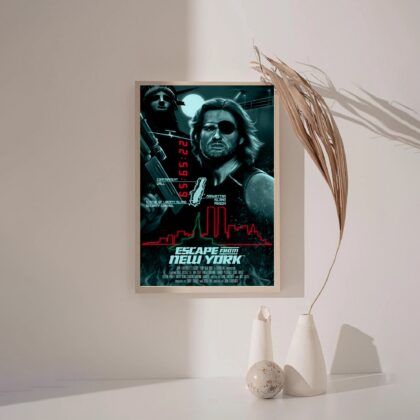 Escape from New York MOVIE Poster Canvas Wall Art Home Decor (No Frame) (Copy)