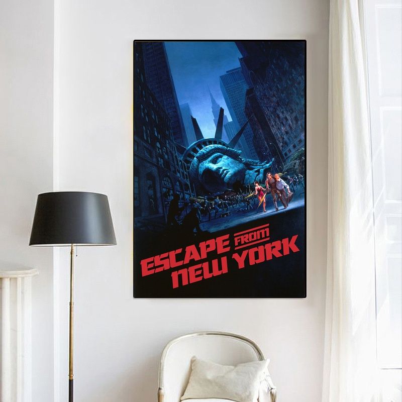 Escape from New York MOVIE Poster Canvas Wall Art Home Decor (No Frame) - Image 4