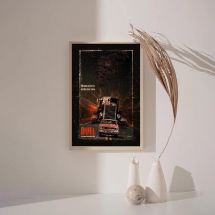 Duel MOVIE Poster Canvas Wall Art Home Decor (No Frame)