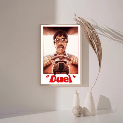 Duel MOVIE Poster Canvas Wall Art Home Decor (No Frame)