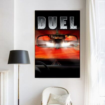 Duel MOVIE Poster Canvas Wall Art Home Decor (No Frame)