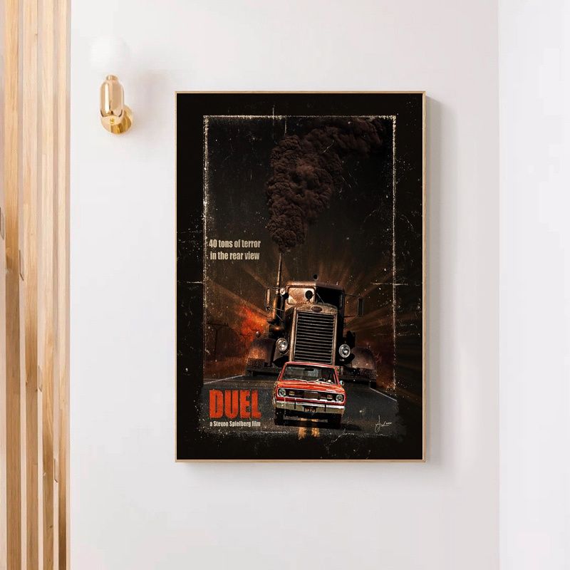 Duel MOVIE Poster Canvas Wall Art Home Decor (No Frame) - Image 5