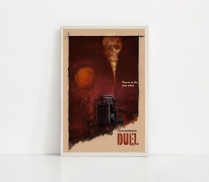 Duel MOVIE Poster Canvas Wall Art Home Decor (No Frame)