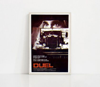 Duel MOVIE Poster Canvas Wall Art Home Decor (No Frame)