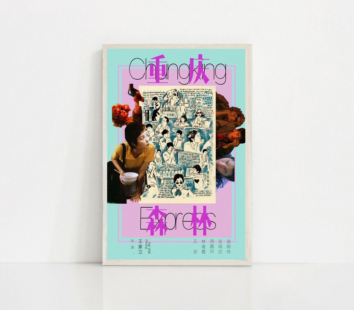 Chungking Express MOVIE Poster Canvas Wall Art Home Decor (No Frame)