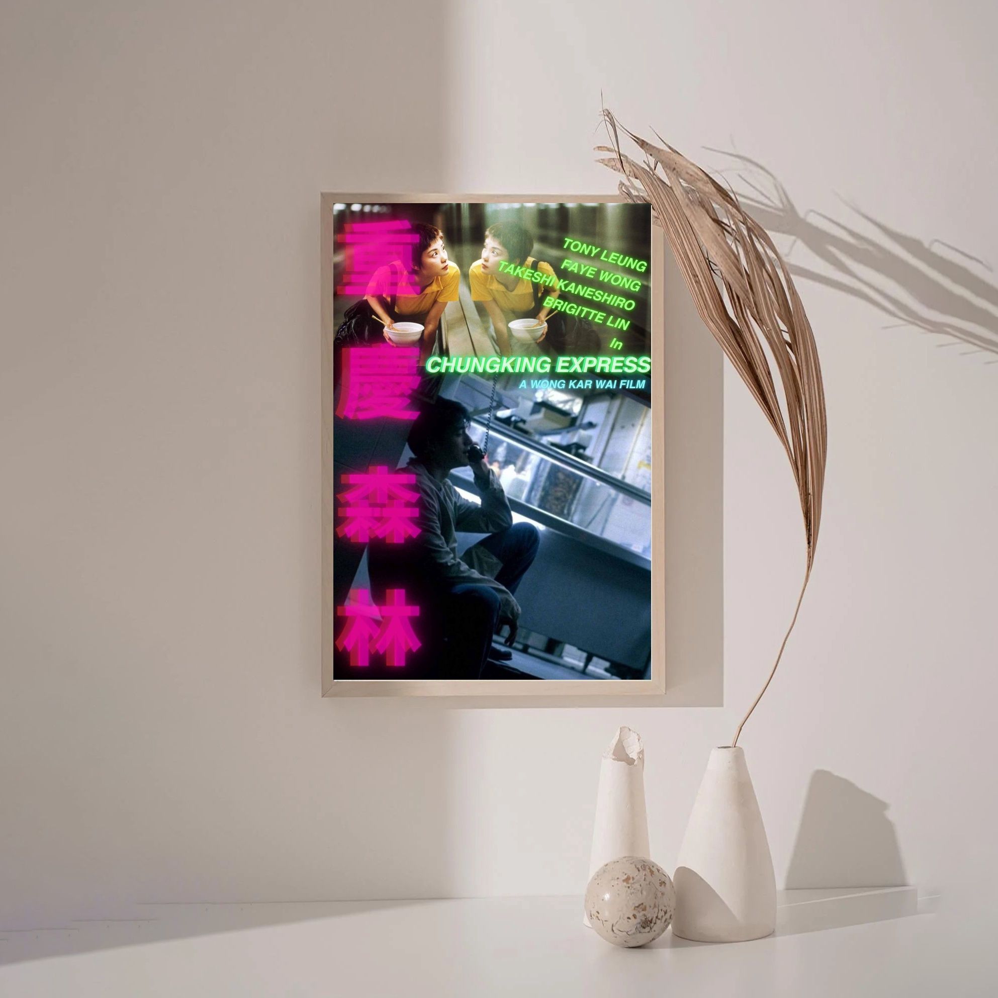 Chungking Express MOVIE Poster Canvas Wall Art Home Decor (No Frame)