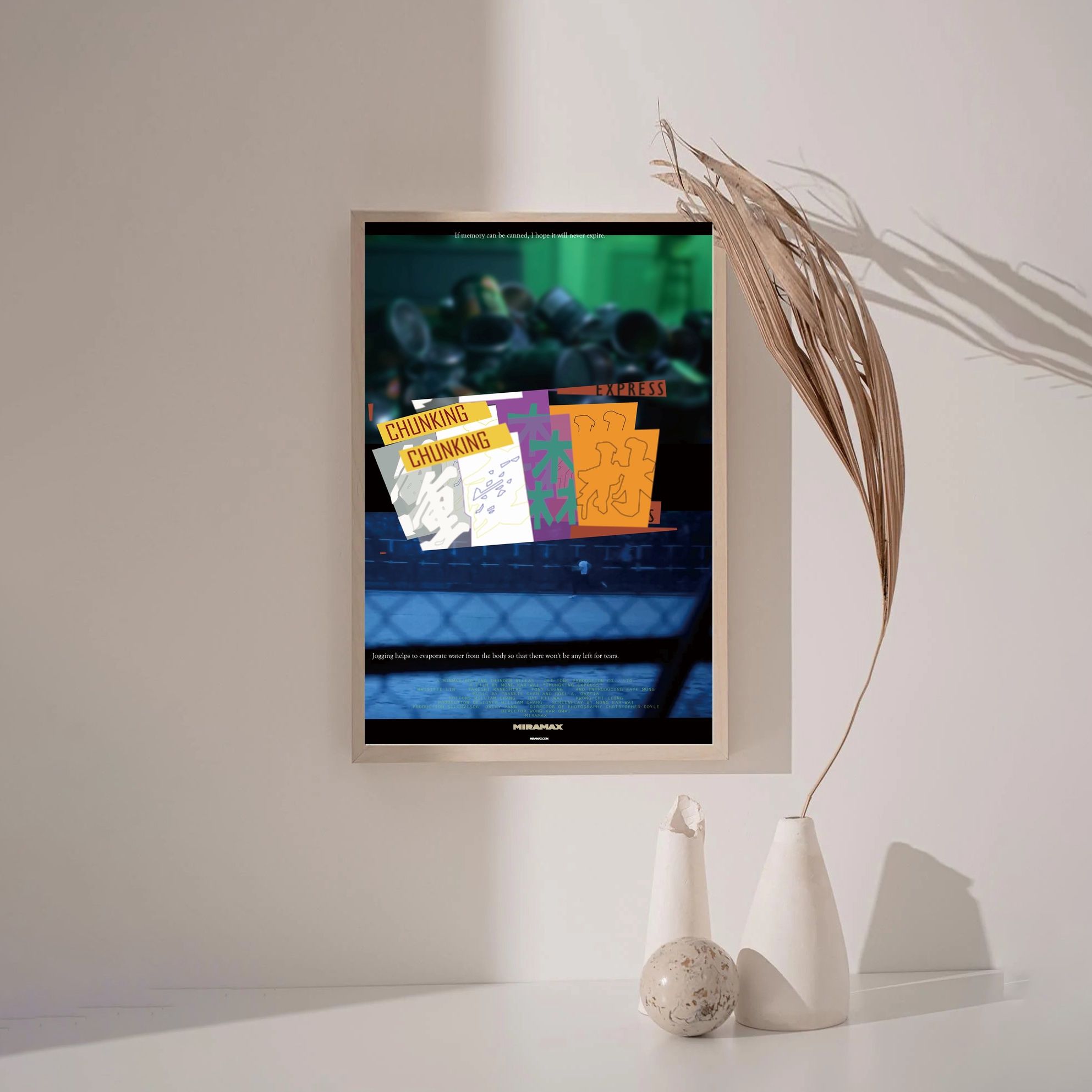 Chungking Express MOVIE Poster Canvas Wall Art Home Decor (No Frame) - Image 3