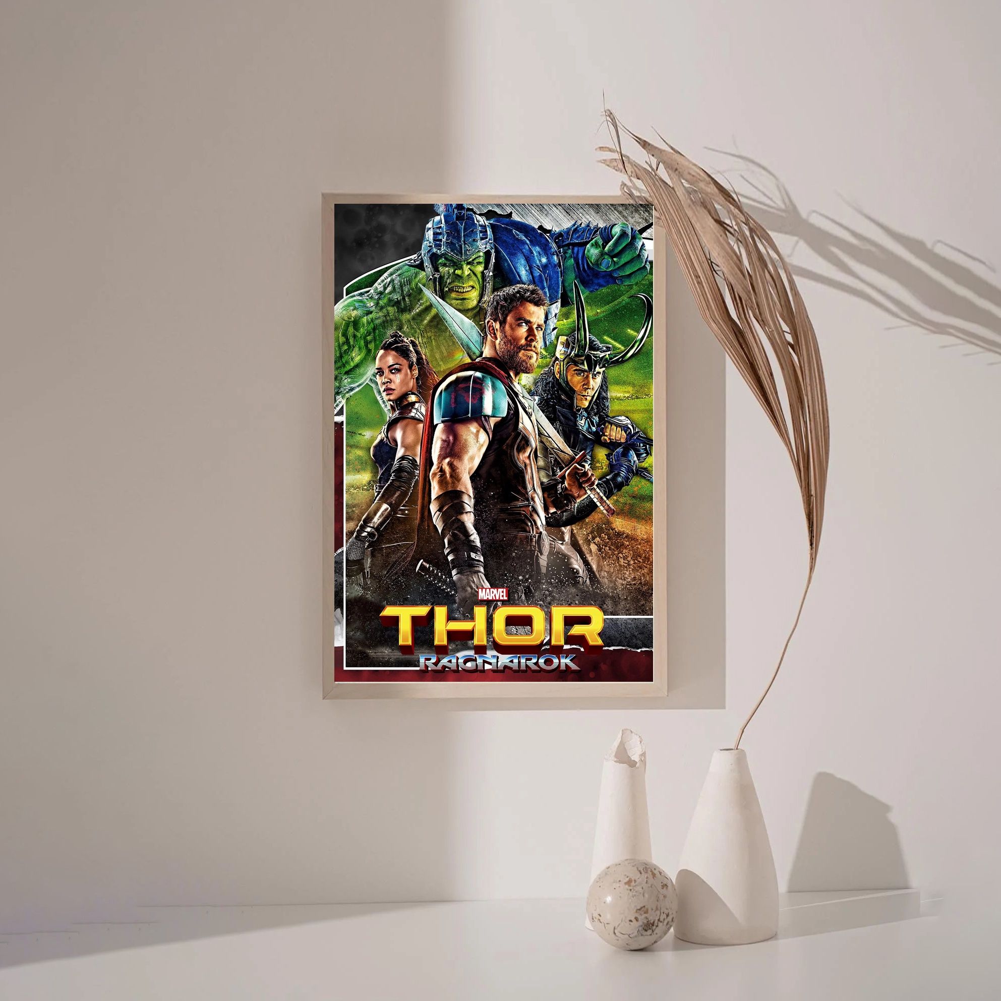 Thor Ragnarok 2017 MOVIE Poster Canvas Wall Art Home Decor (No Frame) - Image 3