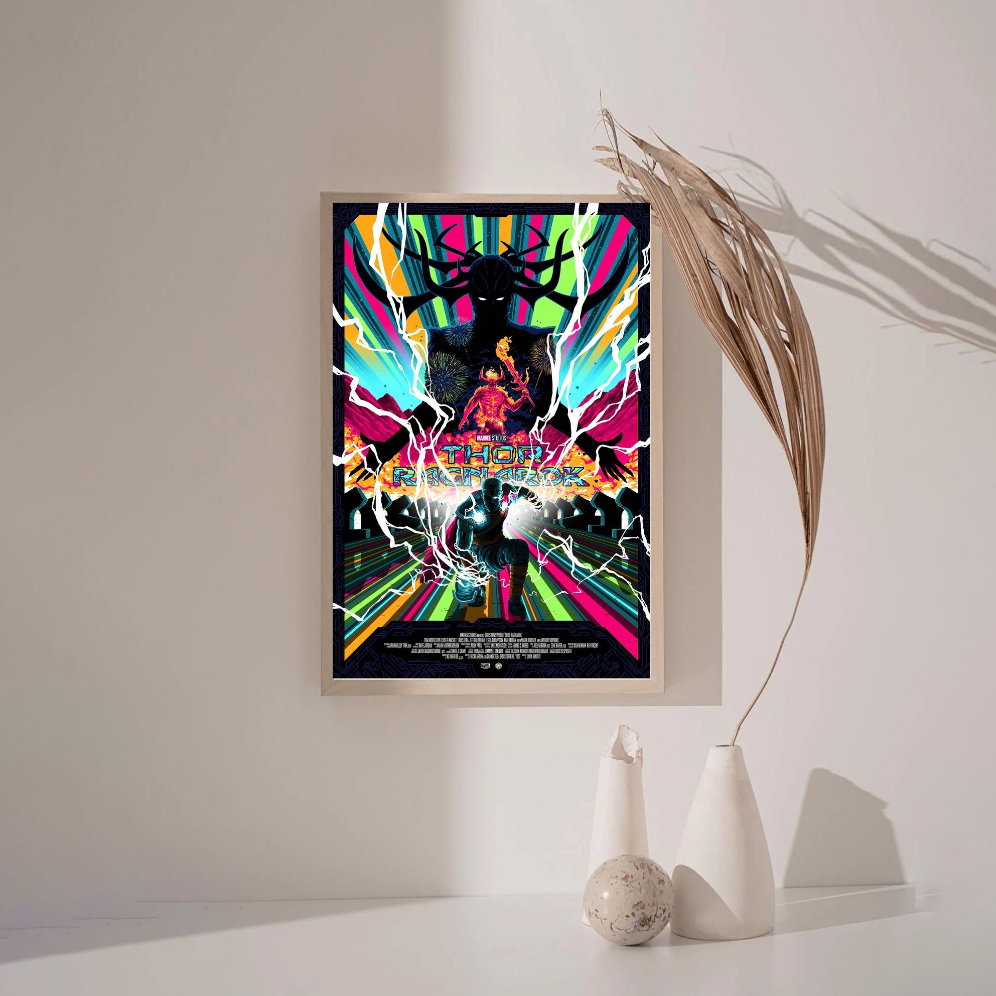 Thor Ragnarok 2017 MOVIE Poster Canvas Wall Art Home Decor (No Frame) (Copy) - Image 3