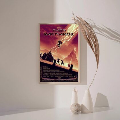 Thor Ragnarok 2017 MOVIE Poster Canvas Wall Art Home Decor (No Frame)