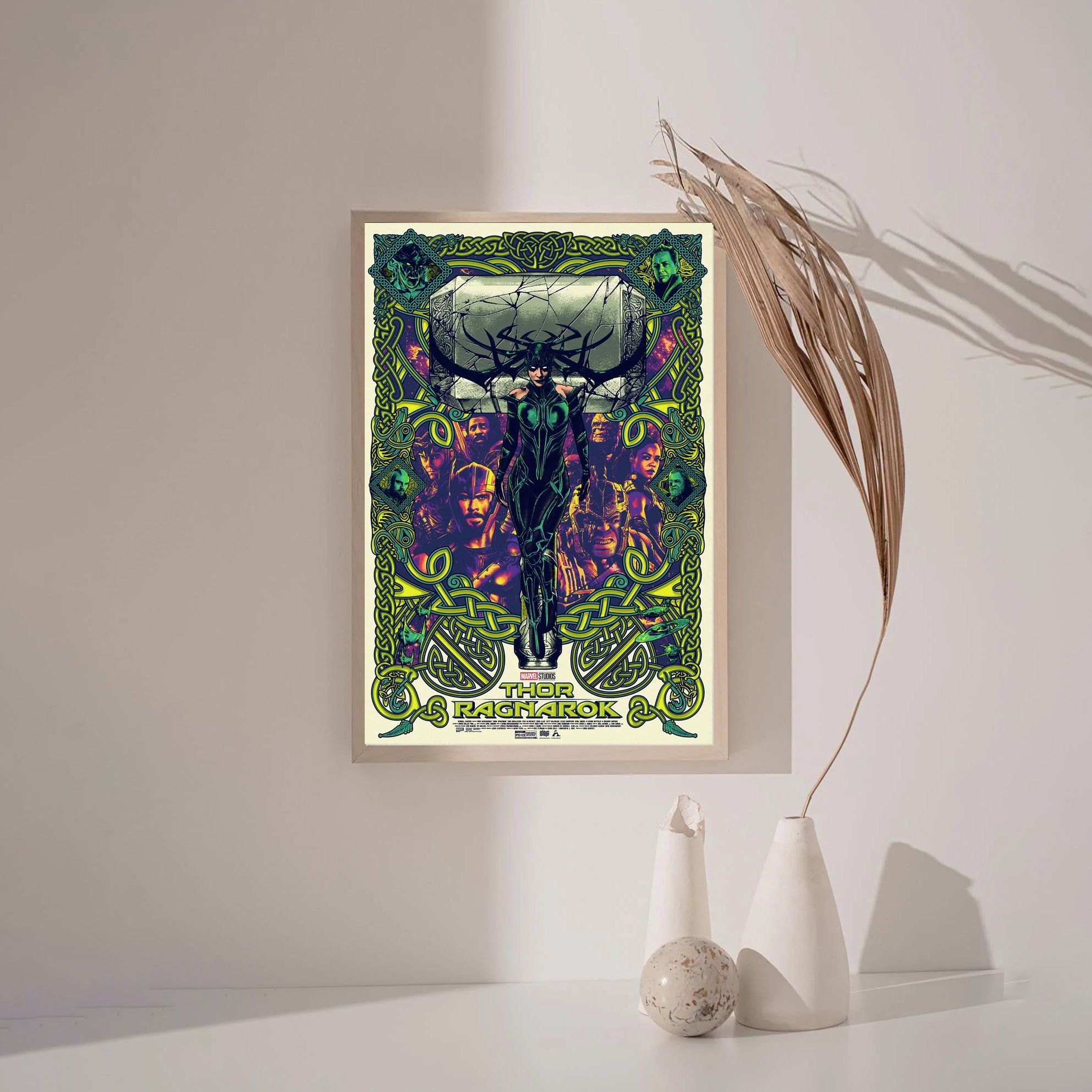 Thor Ragnarok 2017 MOVIE Poster Canvas Wall Art Home Decor (No Frame) - Image 3