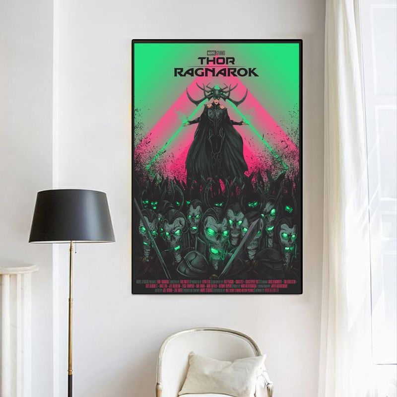 Thor Ragnarok 2017 MOVIE Poster Canvas Wall Art Home Decor (No Frame) - Image 4