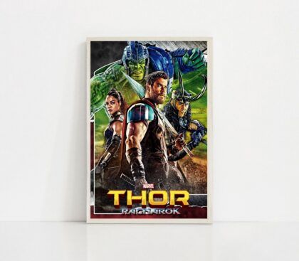 Thor Ragnarok 2017 MOVIE Poster Canvas Wall Art Home Decor (No Frame)
